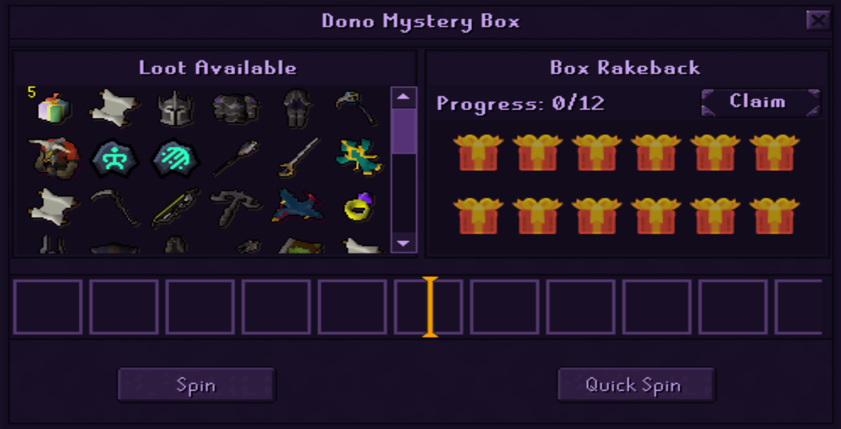 Donator Mystery Box