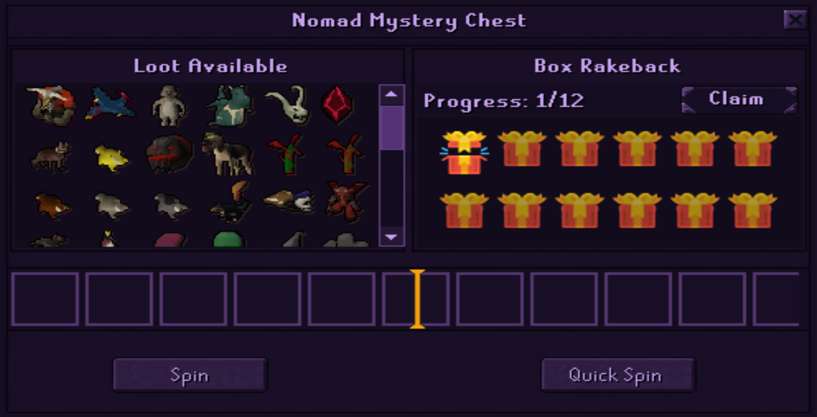 Nomad Mystery Chest